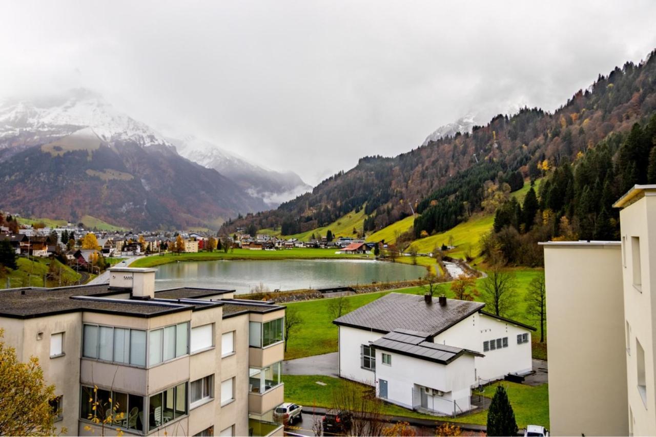 Wunderstay Alpine 303 New Studio With Lake & Mountain View Engelberg Bagian luar foto