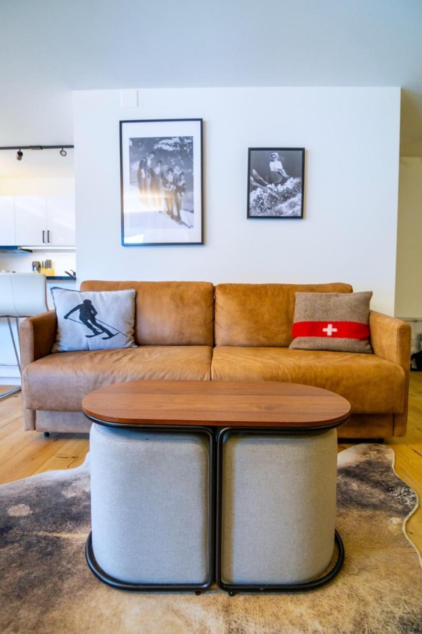 Wunderstay Alpine 303 New Studio With Lake & Mountain View Engelberg Bagian luar foto
